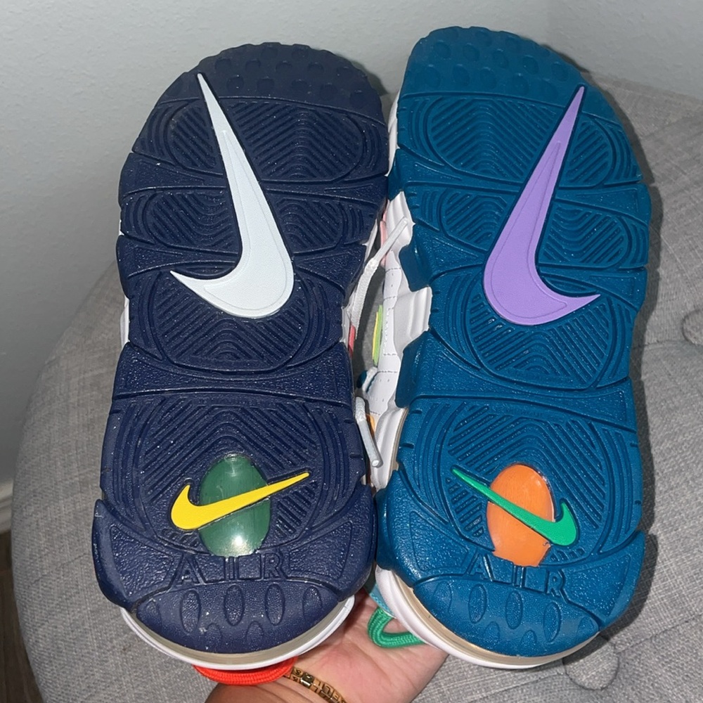 Nike Grade Schoolair More Uptempo Size 3.5 - Picture 9 of 9